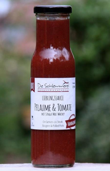 Pflaume-Tomate mit Single Malt Whisky BBQ-Sauce 250ml